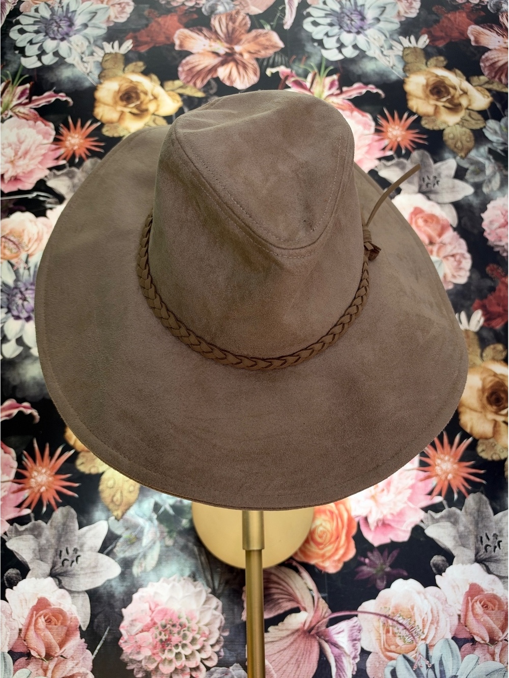 Anthropologie Suede Hat